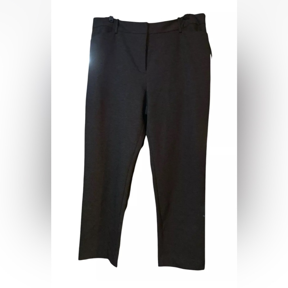 Liz Claiborne Pants Womens Size 16 Gray Career Emma Classic Ankle New NWT